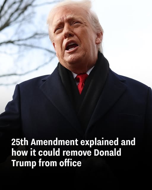 25th Amendment explained and how it could remove Donald Trump from office